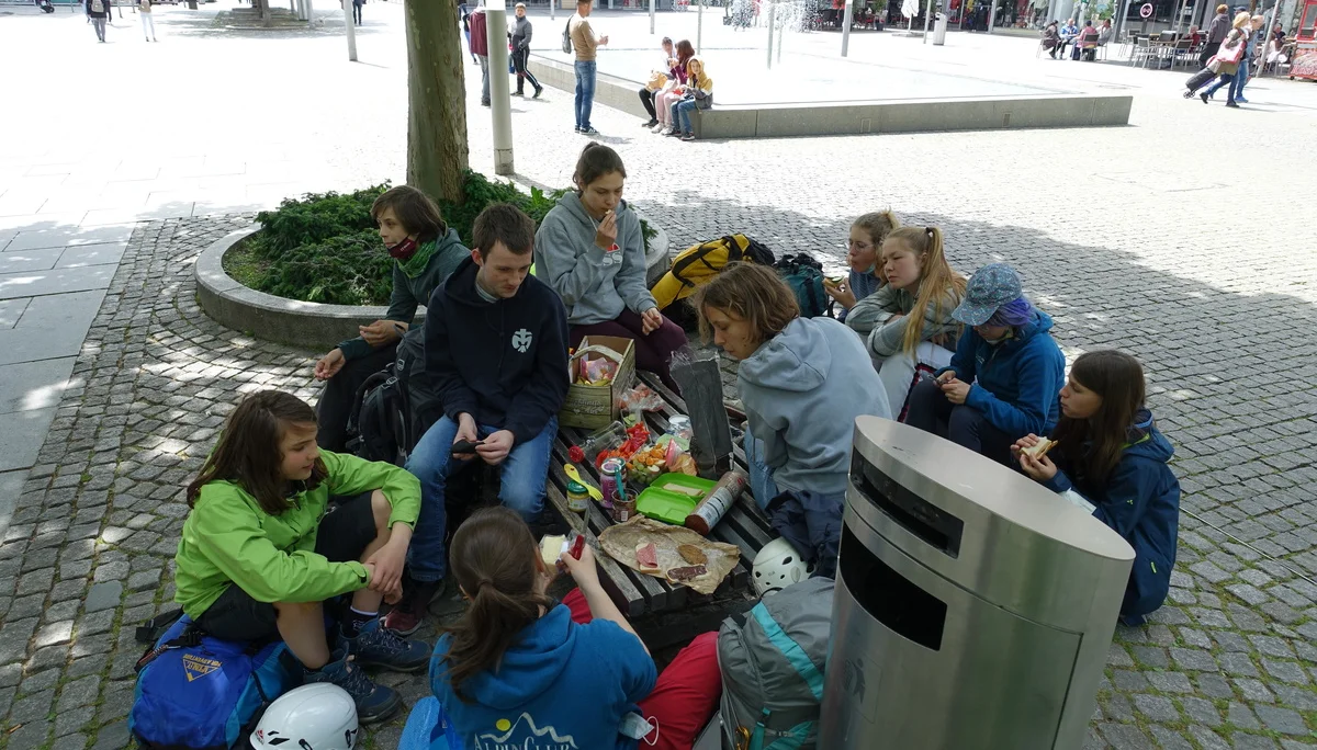Mittagessen in Dresden auf der Heimfahrt | © Louise